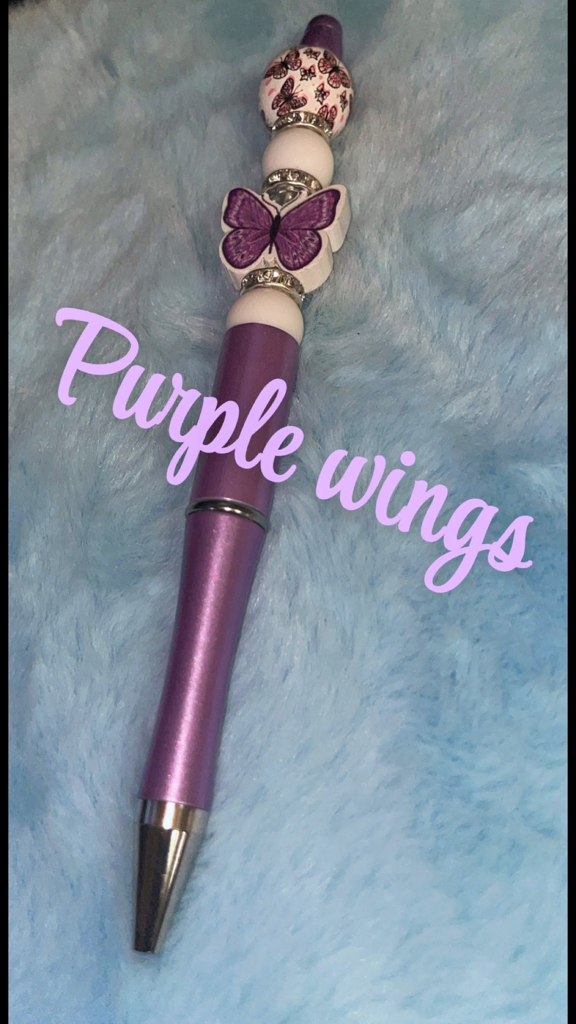 Purple wings